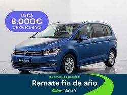 Azul Usado 2021 VW Touran Advance Monovolumen | 28.490 € (Un poco caro)