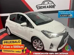 Blanco Usado 2015 Toyota Yaris Hybrid City Berlina | 13.499 € (Precio justo)