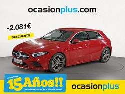 Rojo Usado 2018 Mercedes A200 Berlina | 22.900 € (Precio justo)