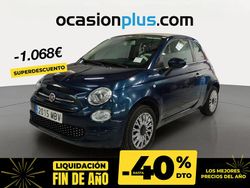 Azul Usado 2022 Fiat 500 Dolcevita Descapotable | 11.750 € (Precio justo)