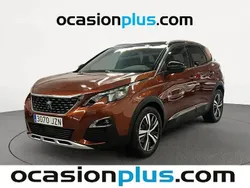 Marrón Usado 2017 Peugeot 3008 GT-line SUV | 14.090 € (Precio justo)