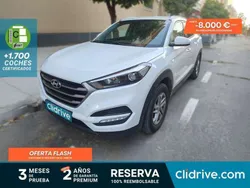 Blanco Usado 2017 Hyundai Tucson SUV | 12.490 € (Precio justo)