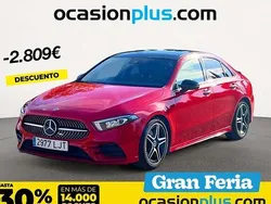 Rojo Usado 2020 Mercedes A200 Berlina | 28.091 € (Precio justo)