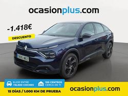 Azul Usado 2024 Citroën C4 PureTech Berlina | 15.600 € (Precio justo)