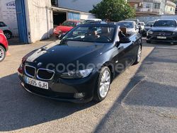 Negro Usado 2008 BMW 320 Cabriolet Descapotable | 11.200 € (Precio justo)