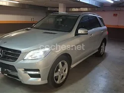 Gris / plata Usado 2015 Mercedes ML250 SUV | 29.150 € (Un poco caro)