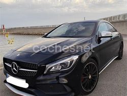 Negro Usado 2017 Mercedes CLA220 AMG line Berlina | 21.500 € (Precio justo)