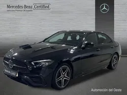 Negro Usado 2024 Mercedes C200 AMG line Berlina | 45.900 € (Un poco caro)