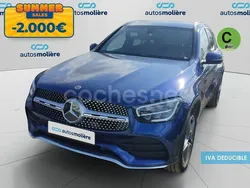 Azul Usado 2020 Mercedes GLC220 SUV | 34.890 € (Buen precio)