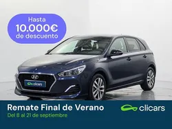 Azul Usado 2018 Hyundai i30 GO! Berlina | 13.490 € (Precio justo)