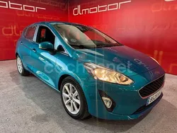 Azul Usado 2018 Ford Fiesta Trend+ Utilitario | 9999 € (Un poco caro)