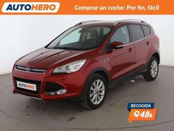 Rojo Usado 2016 Ford Kuga Titanium SUV | 12.499 € (Buen precio)