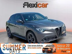 Gris Usado 2021 Alfa Romeo Stelvio Ti SUV | 28.990 € (Un poco caro)
