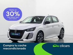 Blanco Usado 2024 Peugeot 208 Active Utilitario | 14.990 € (Precio justo)