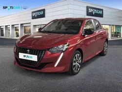 Rojo Usado 2023 Peugeot 208 Active Utilitario | 14.295 € (Un poco caro)
