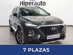 Gris Usado 2019 Hyundai Santa Fe SUV | 27.500 € (Precio justo)