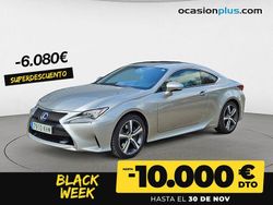 Gris Usado 2018 Lexus RC300h Executive Line Coupe | 25.200 € (Precio justo)