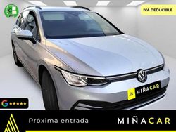 Gris Usado 2022 VW Golf VIII Life Familiar | 17.900 € (Precio justo)
