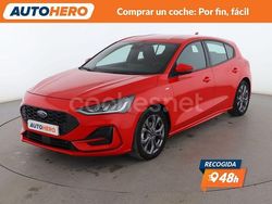 Rojo Usado 2022 Ford Focus ST-Line Berlina | 18.399 € (Precio justo)