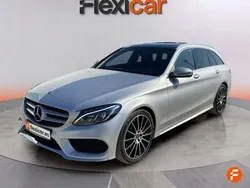 Gris Usado 2019 Mercedes C220 Familiar | 24.490 € (Precio justo)