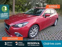 Rojo Usado 2014 Mazda 3 Style Berlina | 7890 € (Super precio)