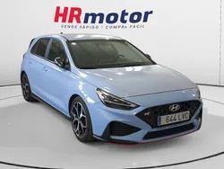 Azul Usado 2021 Hyundai i30 Berlina | 28.890 € (Precio justo)