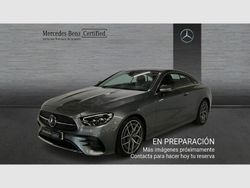 Gris selenita Usado 2022 Mercedes E220 AMG line Coupe | 47.990 € (Caro)