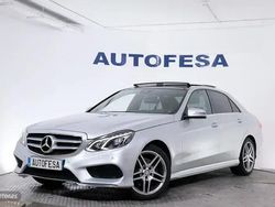 Plateado Usado 2015 Mercedes E250 AMG line Berlina | 18.650 € (Precio justo)