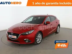 Rojo Usado 2016 Mazda 3 Luxury Berlina | 13.099 € (Precio justo)