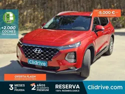 Burdeos Usado 2018 Hyundai Santa Fe SUV | 23.590 € (Precio justo)
