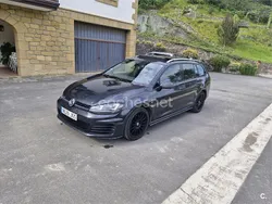 Gris / plata Usado 2015 VW Golf VII GTD Familiar | 17.500 € (Precio justo)
