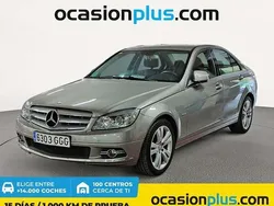 Gris Usado 2008 Mercedes C280 Avantgarde Berlina | 13.900 € (Precio justo)