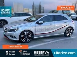 Gris / plata Usado 2015 Mercedes A180 AMG line Berlina | 11.990 € (Super precio)