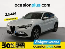 Blanco Usado 2022 Alfa Romeo Stelvio Sprint SUV | 27.990 € (Precio justo)