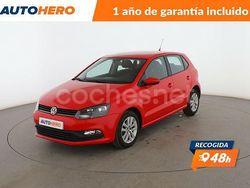 Rojo Usado 2017 VW Polo Berlina | 11.299 € (Buen precio)