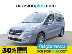 Gris Usado 2017 Peugeot Partner Style Monovolumen | 14.500 € (Un poco caro)