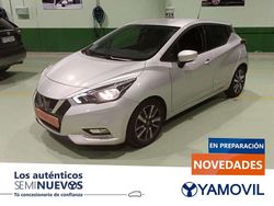 Plateado Usado 2018 Nissan Micra Tekna Utilitario | 9990 € (Precio justo)