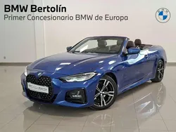 Azul Usado 2024 BMW 420 Descapotable | 48.450 € (Un poco caro)