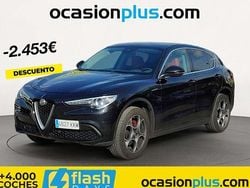 Negro Usado 2018 Alfa Romeo Stelvio Executive SUV | 23.810 € (Buen precio)