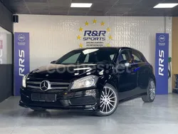Negro Usado 2015 Mercedes A180 AMG line Berlina | 17.490 € (Precio justo)