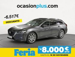 Gris / plata Usado 2022 Mazda 6 Familiar | 19.990 € (Super precio)
