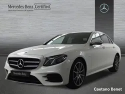 Blanco Usado 2019 Mercedes E220 AMG line Berlina | 35.900 € (Caro)