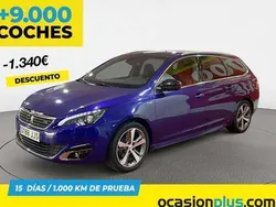Azul Usado 2015 Peugeot 308 GT-line Familiar | 10.100 € (Precio justo)