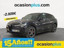 Negro Usado 2022 Alfa Romeo Stelvio Veloce SUV | 30.900 € (Precio justo)