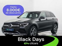 Gris Usado 2021 Mercedes GLC300 SUV | 39.990 € (Precio justo)