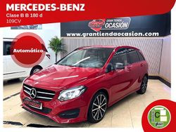 Rojo Usado 2016 Mercedes B180 Monovolumen | 11.980 € (Precio justo)