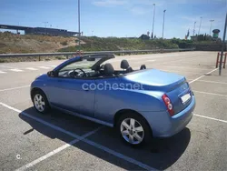 Azul Usado 2007 Nissan Micra C+C Tekna Descapotable | 4200 €