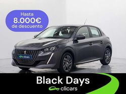 Gris Usado 2021 Peugeot 208 Active Utilitario | 9990 € (Buen precio)