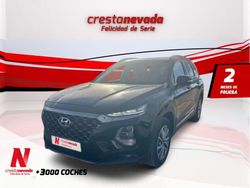 Negro Usado 2021 Hyundai Santa Fe Style SUV | 36.990 € (Precio justo)