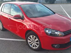 Rojo Usado 2012 VW Golf VII Advance Berlina | 6500 € (Buen precio)